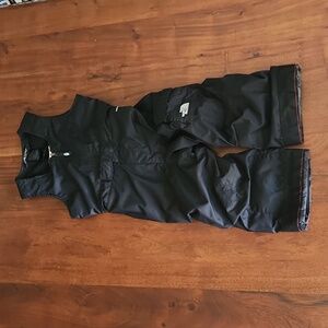 North face snowsuit one piece black 3T